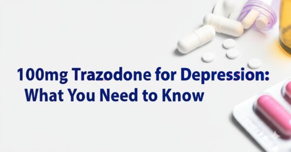 100mg Trazodone for Depression: What You Need to Know