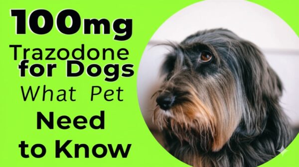 100mg Trazodone for Dogs: What Pet Owners Need to Know