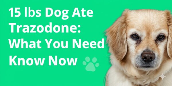 15 lbs Dog Ate Trazodone: What You Need to Know Now