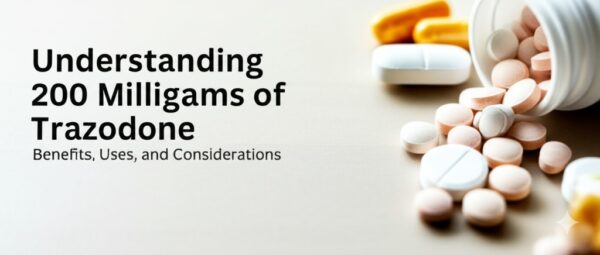 Understanding 200 Milligrams of Trazodone: Benefits, Uses, and Considerations