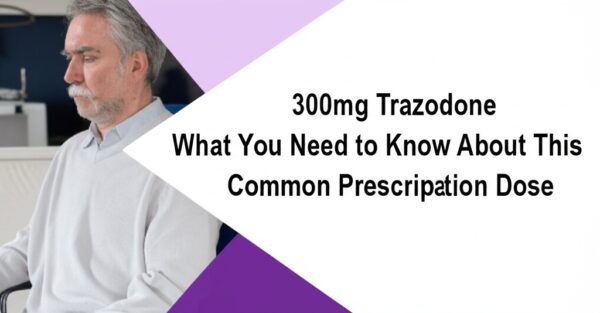 300mg Trazodone: What You Need to Know About This Common Prescription Dose