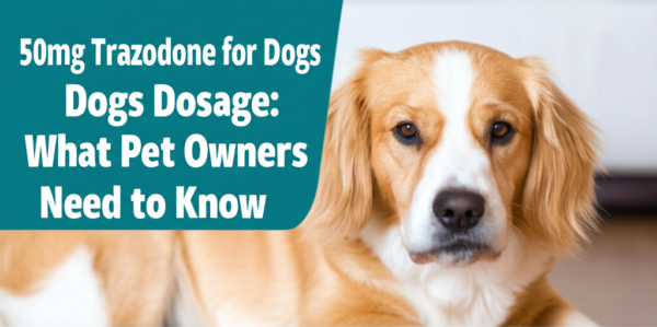 50mg Trazodone for Dogs Dosage: What Pet Owners Need to Know