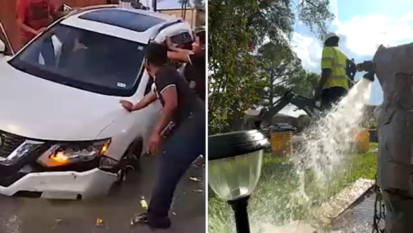 Houston Public Works responds to multiple water leaks this weekend, residents left without water for hours