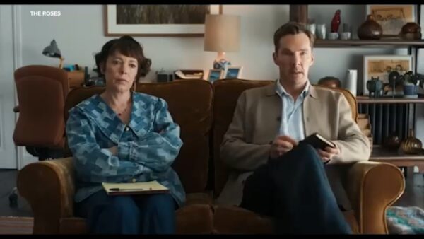 Olivia Colman and Benedict Cumberbatch go head to head in reimagined classic movie ‘The Roses’