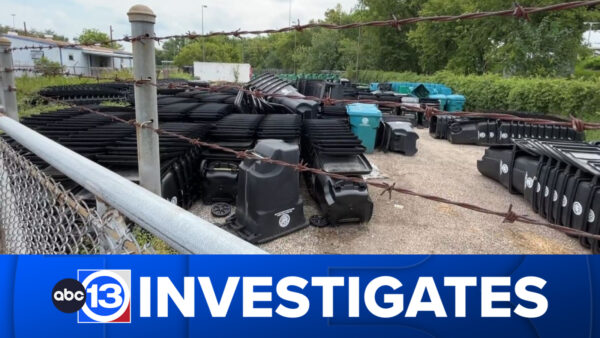 13 Investigates: Thousands of Houstonians waiting on trash bins from the city, 311 data shows