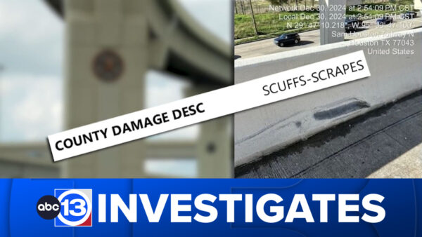 HCTRA bills woman $187 for scrapes on concrete barrier after crash