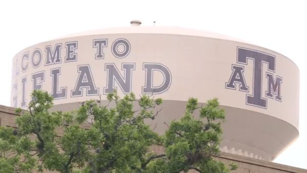 Texas A&M University says school president Mark A. Welsh III is stepping down after upheaval over classroom video