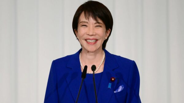 Japan’s ruling party elects Sanae Takaichi as new leader, likely to become first female prime minister