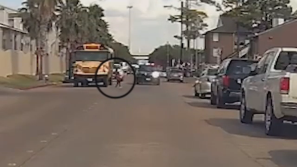 Video shows Alief ISD student nearly hit by HPD cruiser