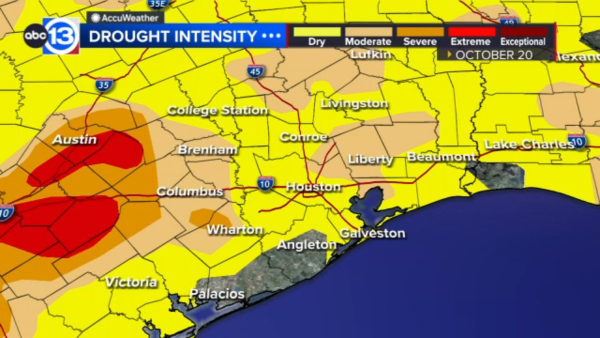 Houston’s ‘Hot-tober’ heat linked to worsening drought that could extend into November