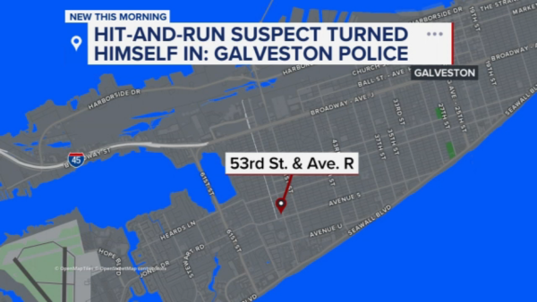 18-year-old Aiden Prause turns himself in following deadly hit-and-run crash involving a cyclist in Galveston, GPD says