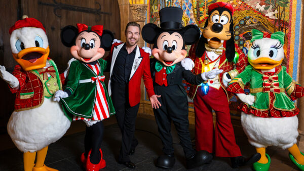 Gwen Stefani, Derek Hough, Aloe Blacc and more talk about the magic of ‘The Wonderful World of Disney: Holiday Spectacular’