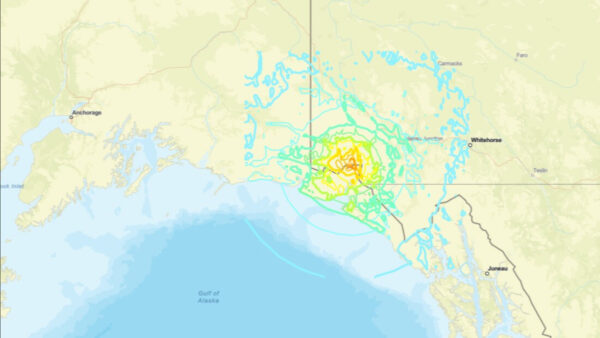 Magnitude-7.0 earthquake hits remote wilderness along Alaska-Canada border